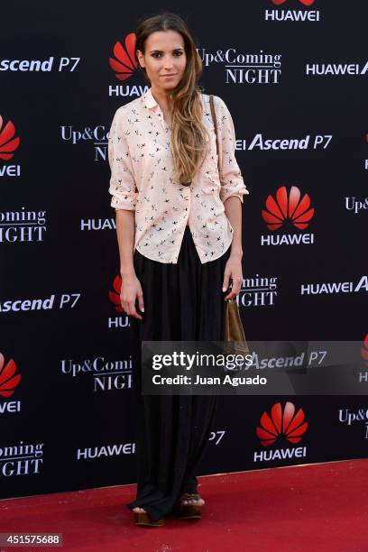 Spanish actress Ana Fernandez attends the Huawei Ascend P7 cocktail party on July 1, 2014 in Madrid, Spain.