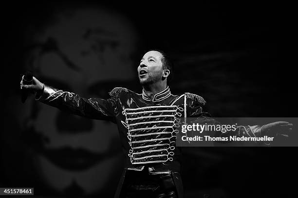 Bobo performs during his premiere show 'Circus' at Europapark on November 23, 2013 in Rust, Germany.