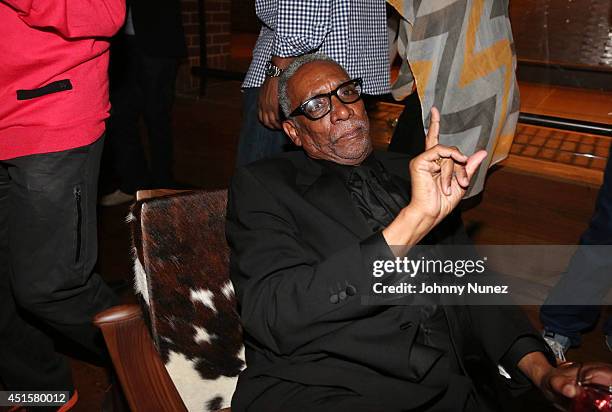 Thomas Jefferson Byrd attends "Da Sweet Blood Of Jesus" cast and crew special screening after party at Hudson Hotel on June 23, 2014 in New York City.