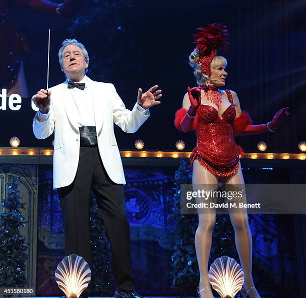 Terry Jones at the opening night of "Monty Python Live " at The O2 Arena on July 1, 2014 in London, England.