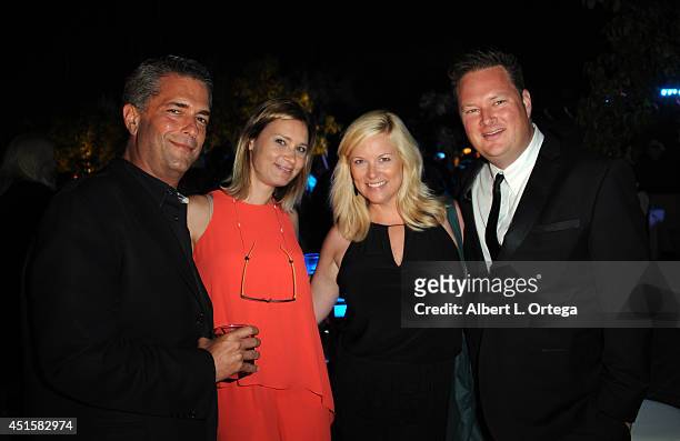 Producer Malek Akkad, actress Kristina Klebe and guests attend the After Party for the 40th Annual Saturn Awards held at on June 26, 2014 in Burbank,...