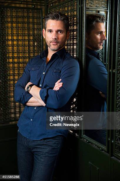 Australian actor Eric Bana poses during a photo shoot at the Intercontinental Hotel on July 1, 2014 in Sydney, Australia. Bana is in Sydney to...