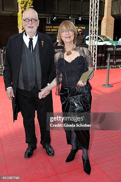Cornelia Froboess and her husband Hellmuth Matiasek attend the 'Gala Abend mit Arthur Cohn' - as part of Filmfest Muenchen 2014 at Gasteig on July 1,...