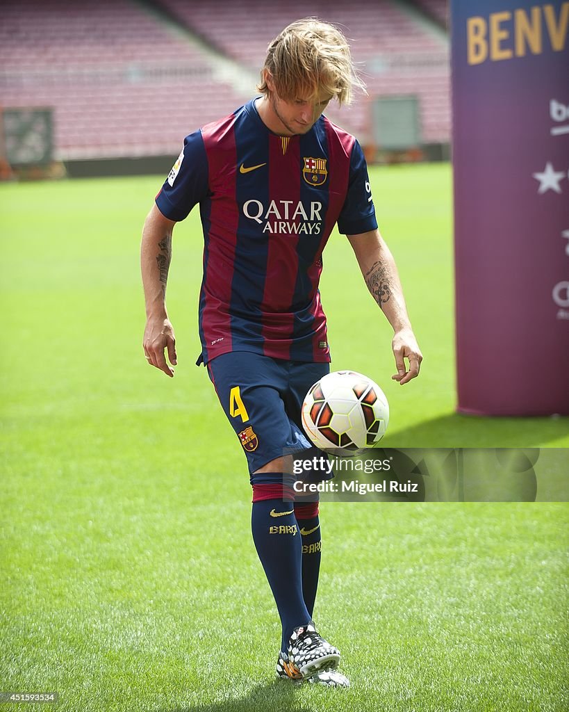 FC Barcelona Unveil Ivan Rakitic