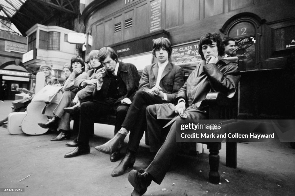 Rolling Stones At Victoria Station