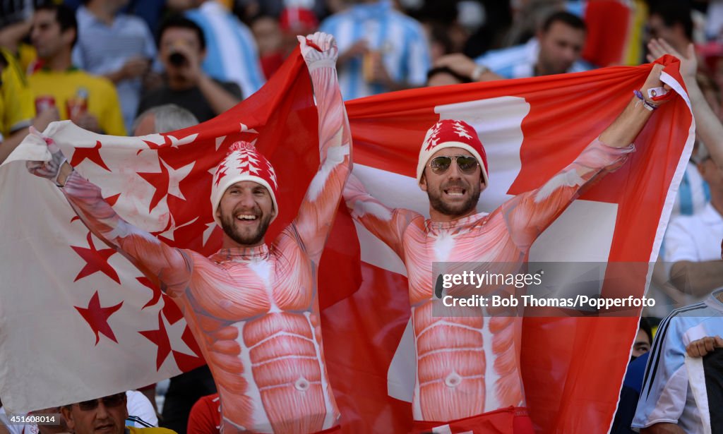 Argentina v Switzerland: Round of 16 - 2014 FIFA World Cup Brazil