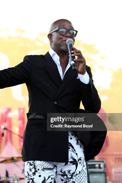 Comedian and actor Jonathan Slocumb performs during the 29th Annual Chicago Gospel Festival in Ellis Park on June 28, 2014 in Chicago, Illinois.