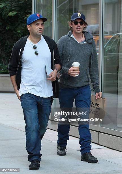 Lukas Haas in Soho New York on September 29, 2013 in New York City.