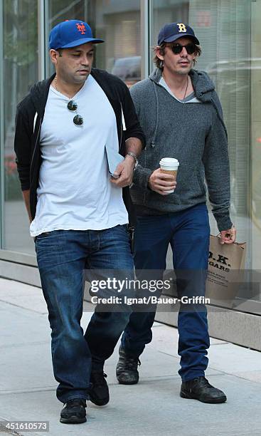 Lukas Haas in Soho New York on September 29, 2013 in New York City.