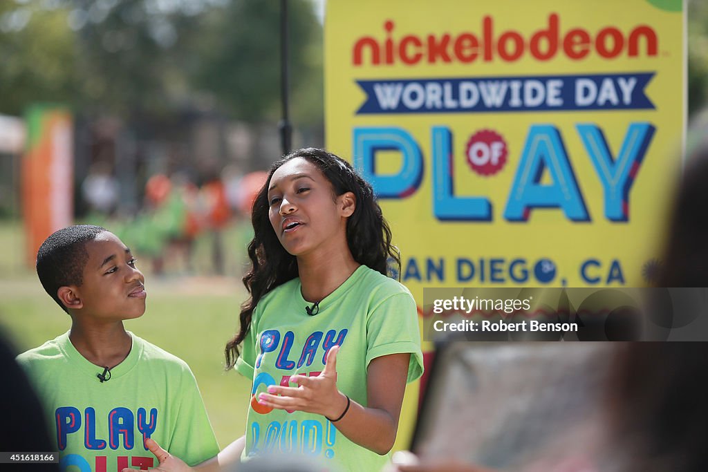 Nickelodeon Donates $10,000 To The Salvation Army Kroc Center In San Diego On The Road To Worldwide Day Of Play