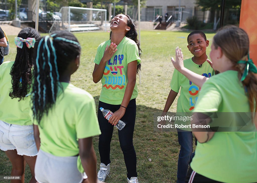 Nickelodeon Donates $10,000 To The Salvation Army Kroc Center In San Diego On The Road To Worldwide Day Of Play