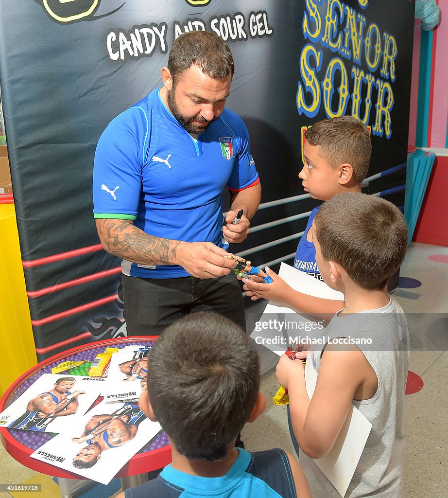 Juicy Drop and WWE Superstar Santino Marella Dare Kids to Test Their Limits at Dylan's Candy Bar July 2nd Benefitting Champions Against Bullying