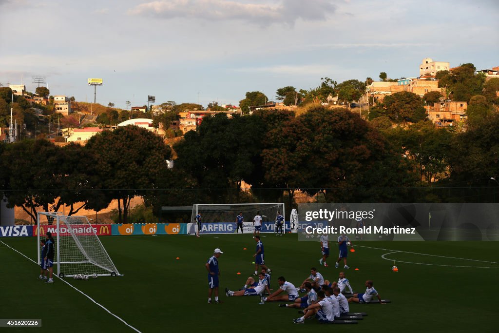 Argentina Training & Press Conference - 2014 FIFA World Cup Brazil