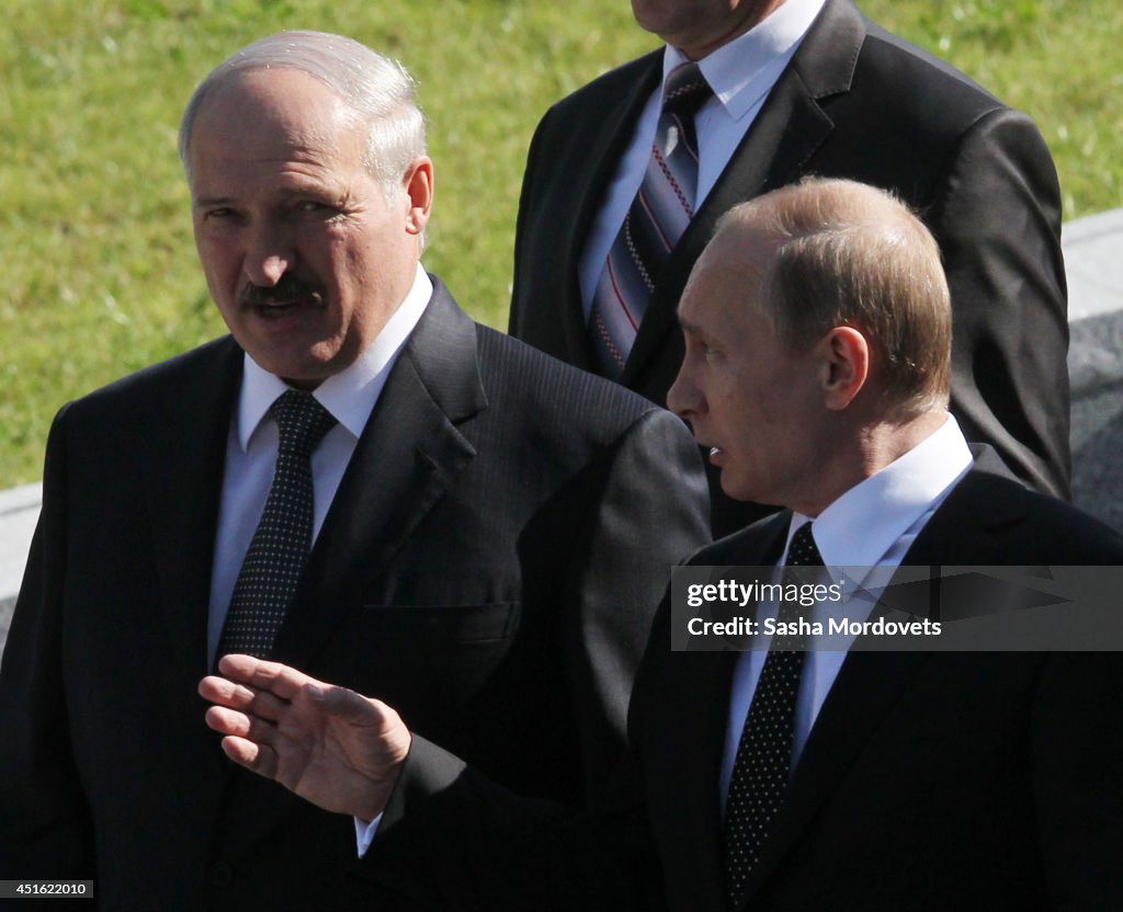 Russian President Vladimir Putin Visits Belarus