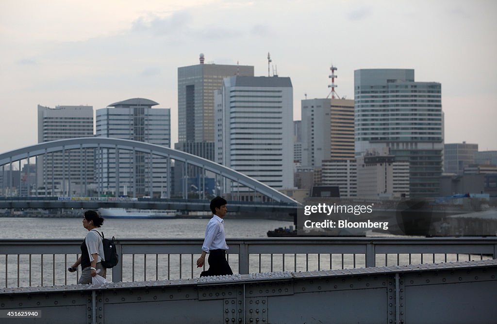 Properties In Tokyo Bay As Area Sees Building Boom Due To Developers Investing Ahead Of Olympics