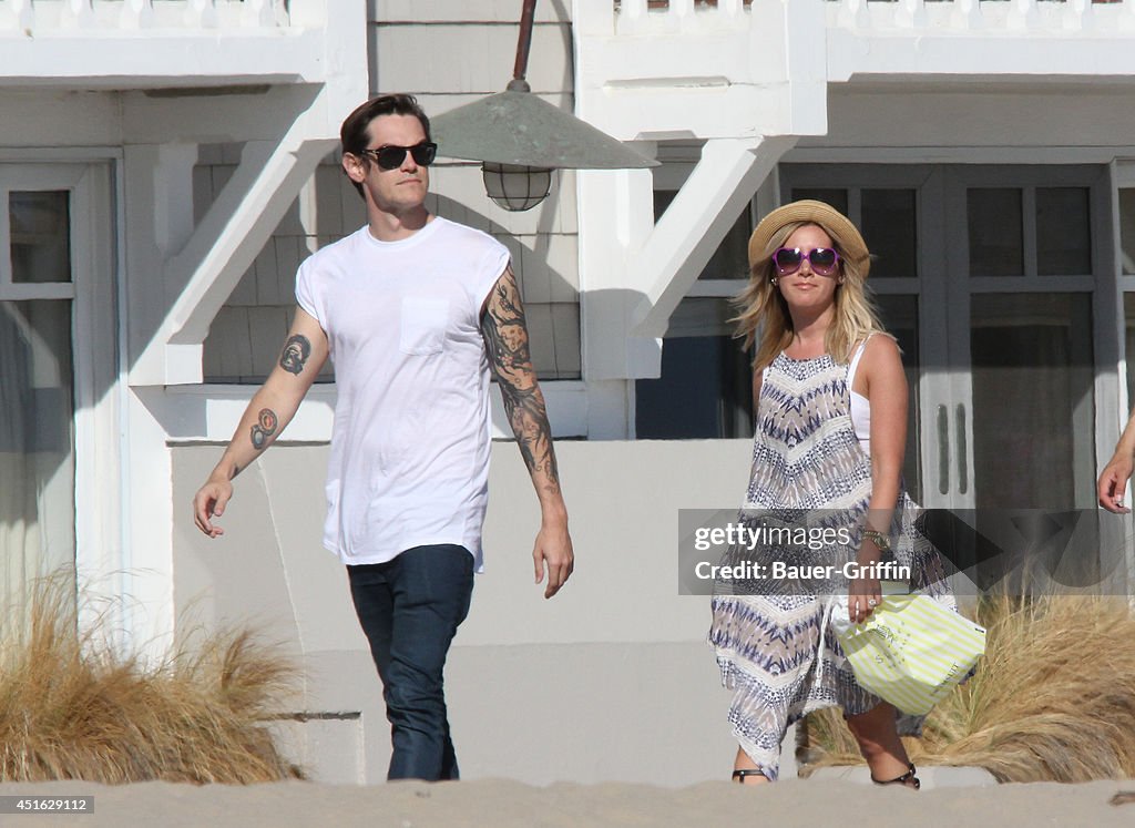 Celebrity Sightings In Los Angeles - July 02, 2014