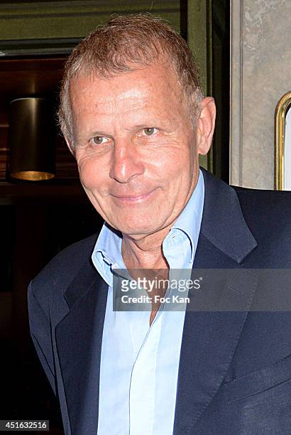 Patrick Poivre D'Arvor attends the '20th Amnesty International France' : Gala At Theatre Des champs Elysees on July 2, 2014 in Paris, France.