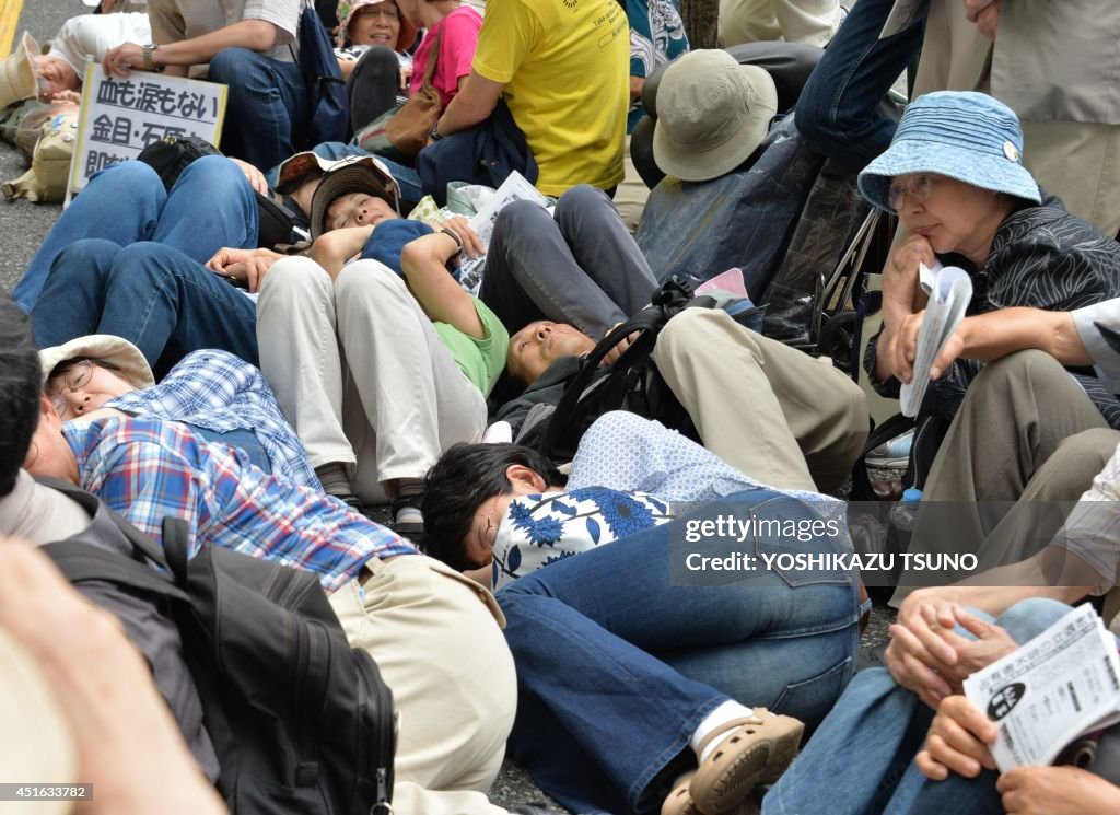 JAPAN-DISASTER-NUCLEAR-ACCIDENT-PROTEST