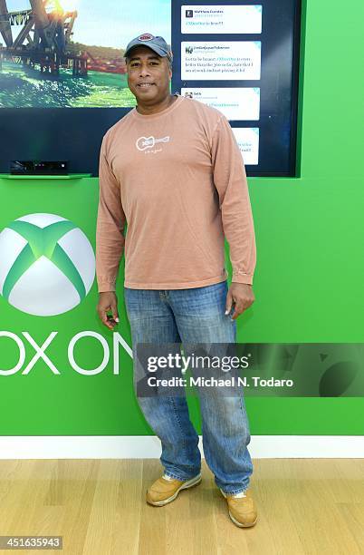 Bernie Williams attends the Xbox One Gaming Tournament at Bridgewater Commons Mall on November 23, 2013 in Bridgewater, New Jersey.