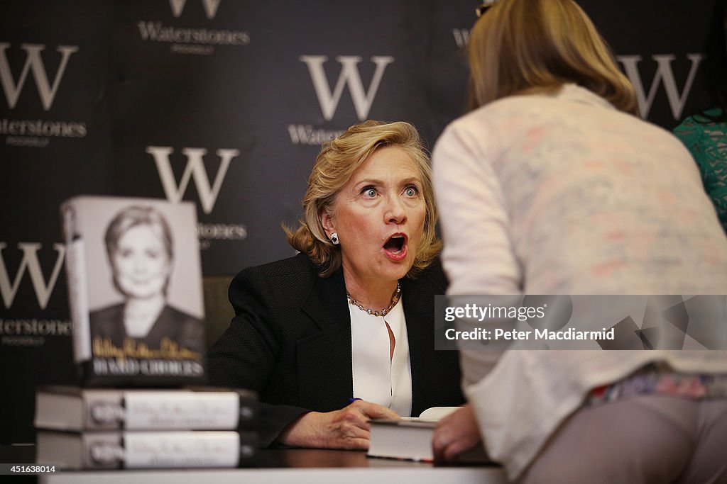 Hillary Clinton Book Signing