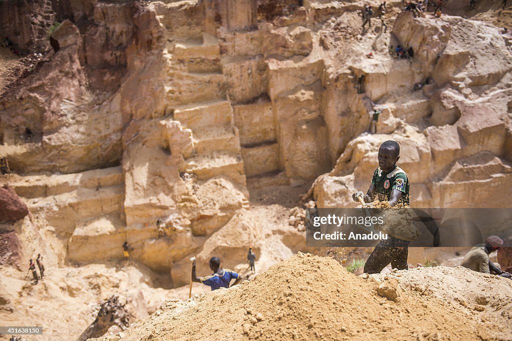 Ndassima gold mine in Central African Republic