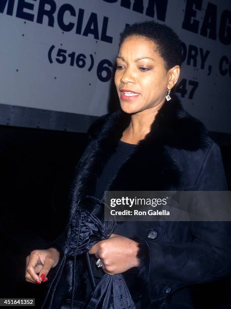 Grace Hightower attends the "Marvin's Room" Premiere Party on December 10, 1996 at the Waldorf-Astoria Hotel in New York City.