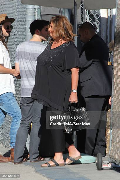 Abby Lee Miller is seen on July 2, 2014 in Los Angeles, California.