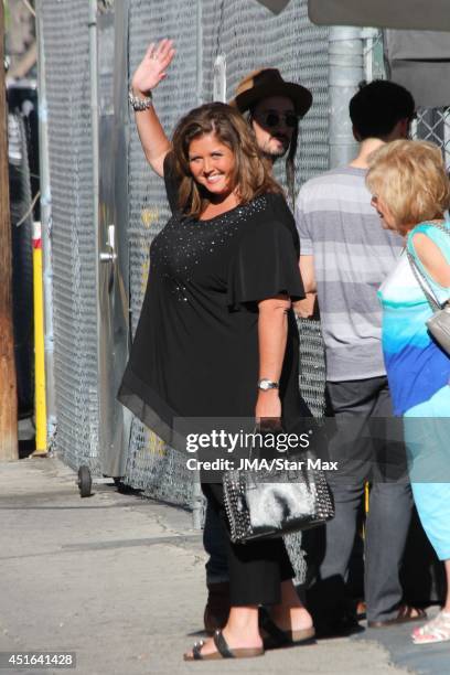 Abby Lee Miller is seen on July 2, 2014 in Los Angeles, California.