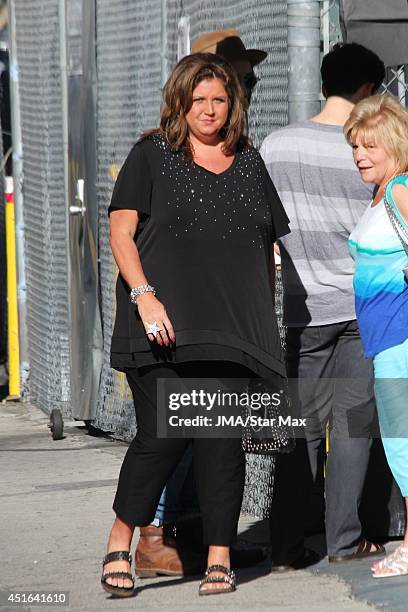 Abby Lee Miller is seen on July 2, 2014 in Los Angeles, California.