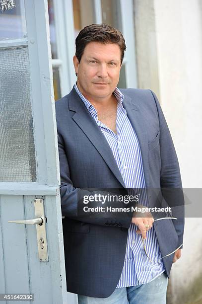 Actor Francis Fulton-Smith attends the FFF Reception at Praterinsel on July 3, 2014 in Munich, Germany.