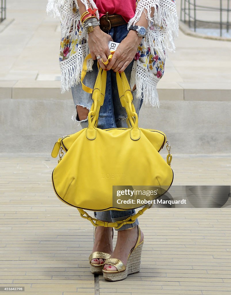 Street Style During Barcelona 080 Fashion Week