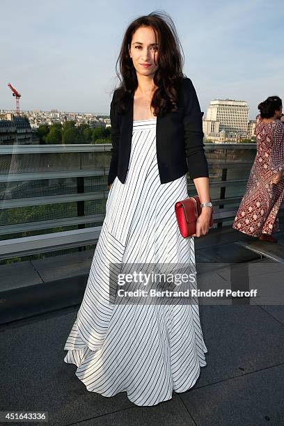 Actress Rachida Brakni attends the launching of Chloe new Perfume 'Love Story'. Held at Institut du Monde Arabe on July 2, 2014 in Paris, France.