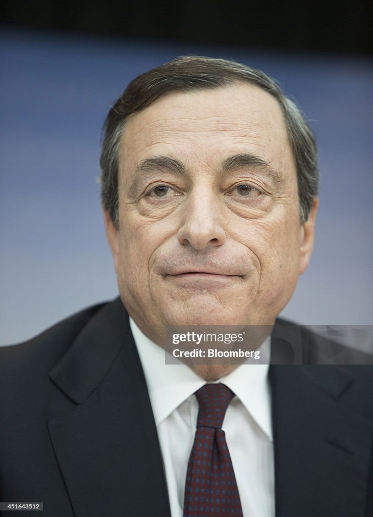 ECB's Draghi Announces Rate Decision