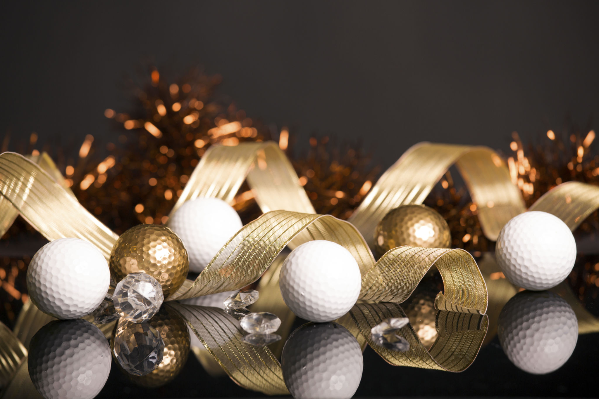 winter golf party