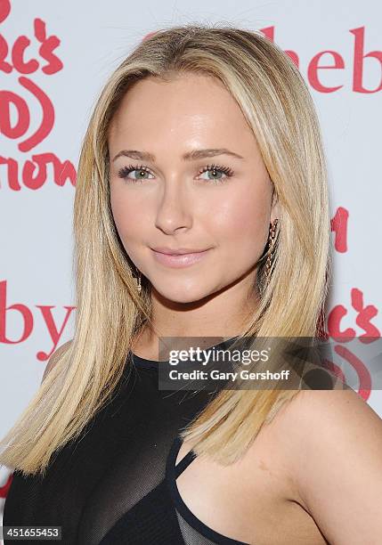 Actress Hayden Panettiere attends the 2013 Auction Celebrating Masterworks Of Design and Innovation at Sotheby's on November 23, 2013 in New York...