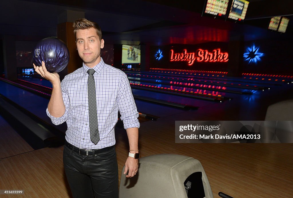 American Music Awards Bowling For Charity Event Hosted By Lance Bass