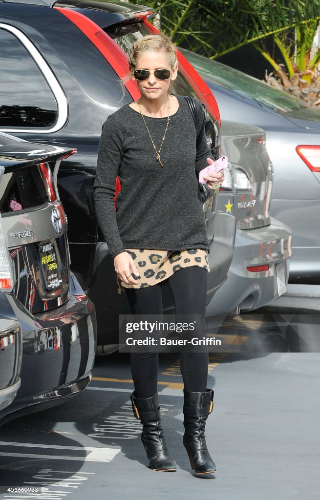 Celebrity Sightings In Los Angeles - November 23, 2013