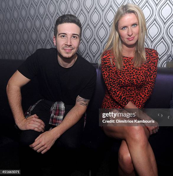 Vinny Guadagnino and Nicky Hilton attend the Grand Opening of Avalon