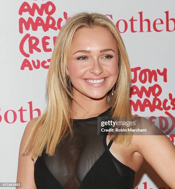 Actress Hayden Panettiere attends the 2013 Auction Celebrating Masterworks Of Design and Innovation on November 23, 2013 in New York, United States.