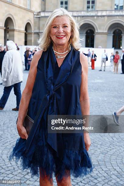 Jutta Speidel attends the Bernhard Wicki Award at Cuvilles Theatre on July 3, 2014 in Munich, Germany.