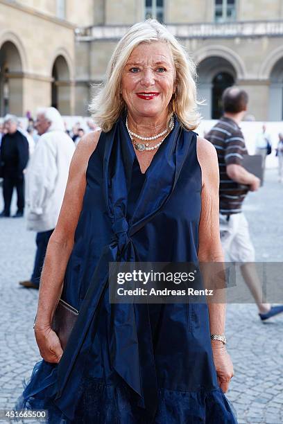 Jutta Speidel attends the Bernhard Wicki Award at Cuvilles Theatre on July 3, 2014 in Munich, Germany.