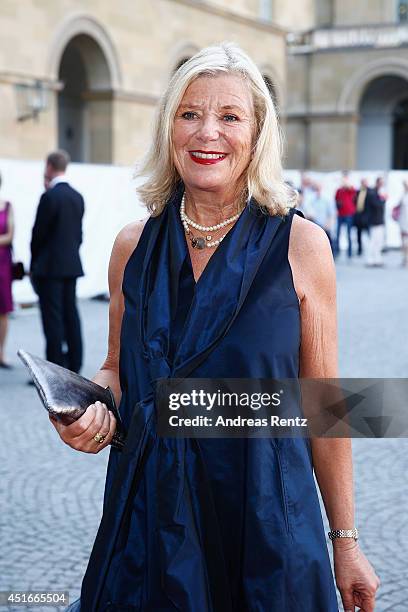 Jutta Speidel attends the Bernhard Wicki Award at Cuvilles Theatre on July 3, 2014 in Munich, Germany.