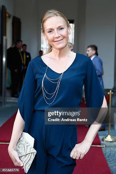 Carolin Fink attends the Bernhard Wicki Award at Cuvilles Theatre on July 3, 2014 in Munich, Germany.