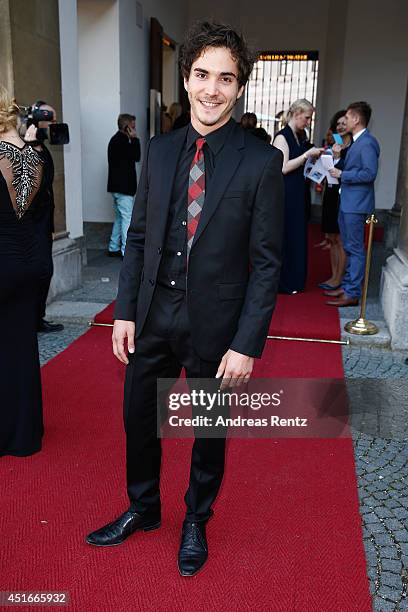 Francois Goeske attends the Bernhard Wicki Award at Cuvilles Theatre on July 3, 2014 in Munich, Germany.