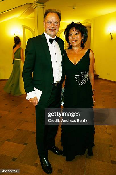 Soo Leng-Kuchenreuther attends the Bernhard Wicki Award at Cuvilles Theatre on July 3, 2014 in Munich, Germany.