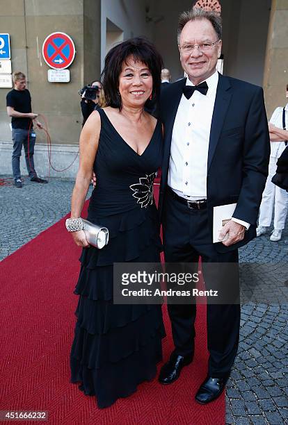 Soo Leng-Kuchenreuther attends the Bernhard Wicki Award at Cuvilles Theatre on July 3, 2014 in Munich, Germany.