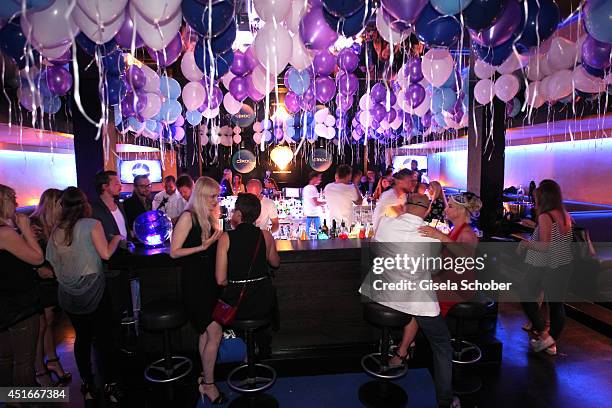 General view at the CIROC VODKA Masquerade Night at Heart on July 3, 2014 in Munich, Germany.