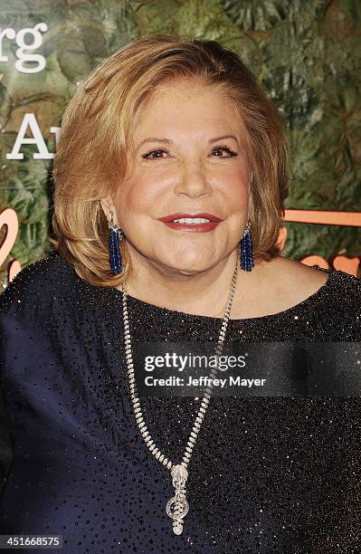 Philanthropist Wallis Annenberg arrives at the Wallis Annenberg Center For The Performing Arts Inaugural Gala at Wallis Annenberg Center for the...