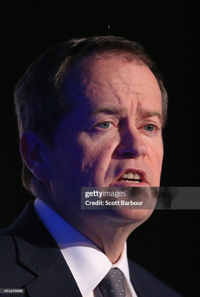 Bill Shorten Speaks At The 2014 Economic & Social Outlook Conference