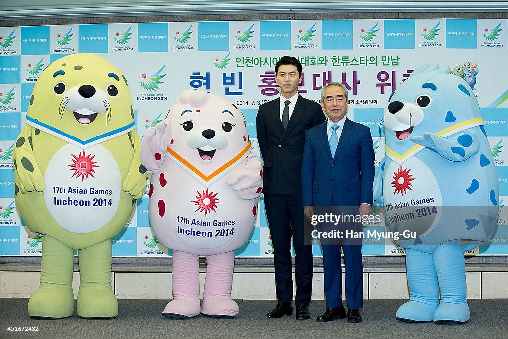 Actor Hyun Bin Appointed As Honorary Ambassador For 17th Asian Games Incheon 2014